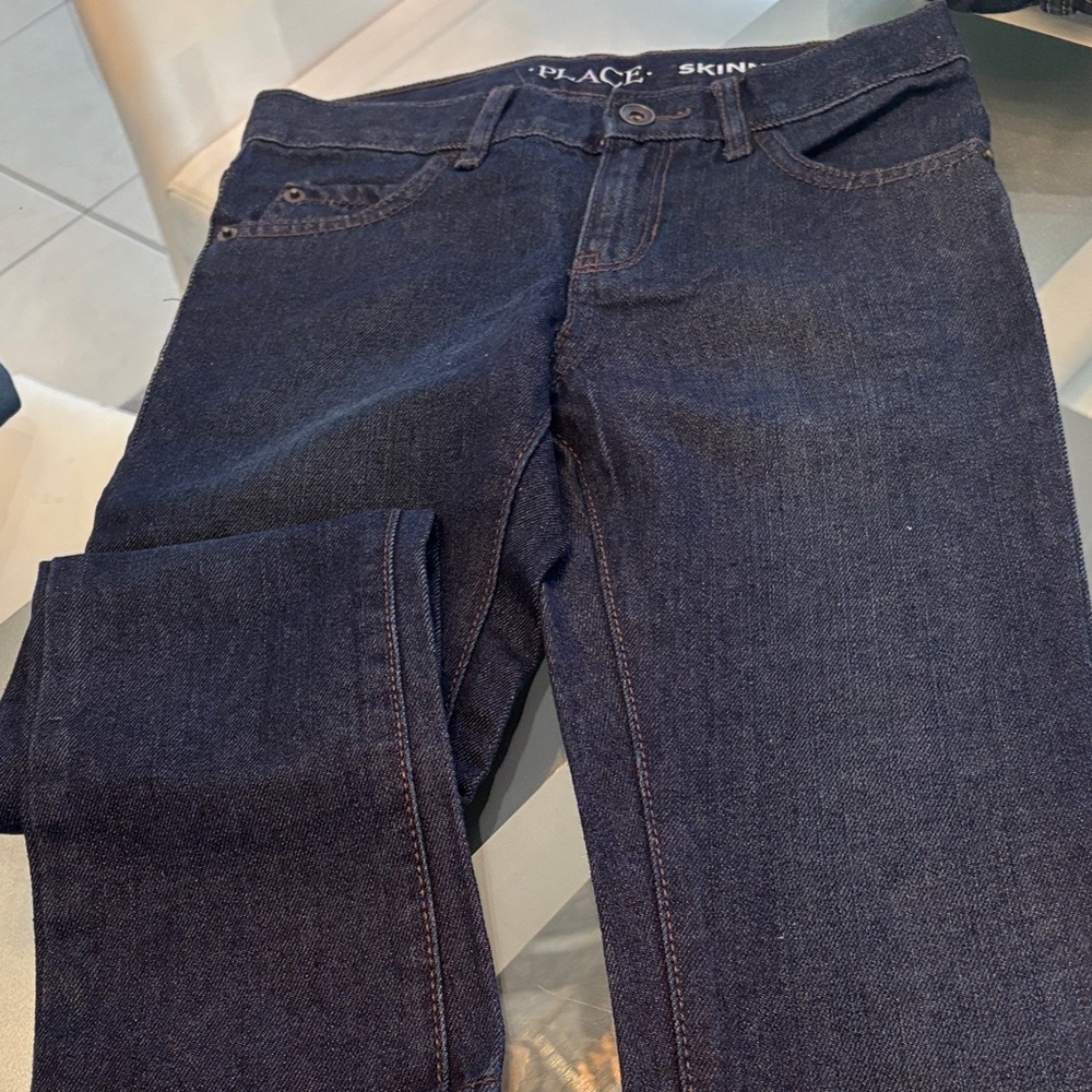 Kids Children Place   Indigo Skinny Jeans